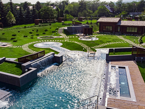 Санаторий «Машук Аква-Терм» Железноводск. Территория